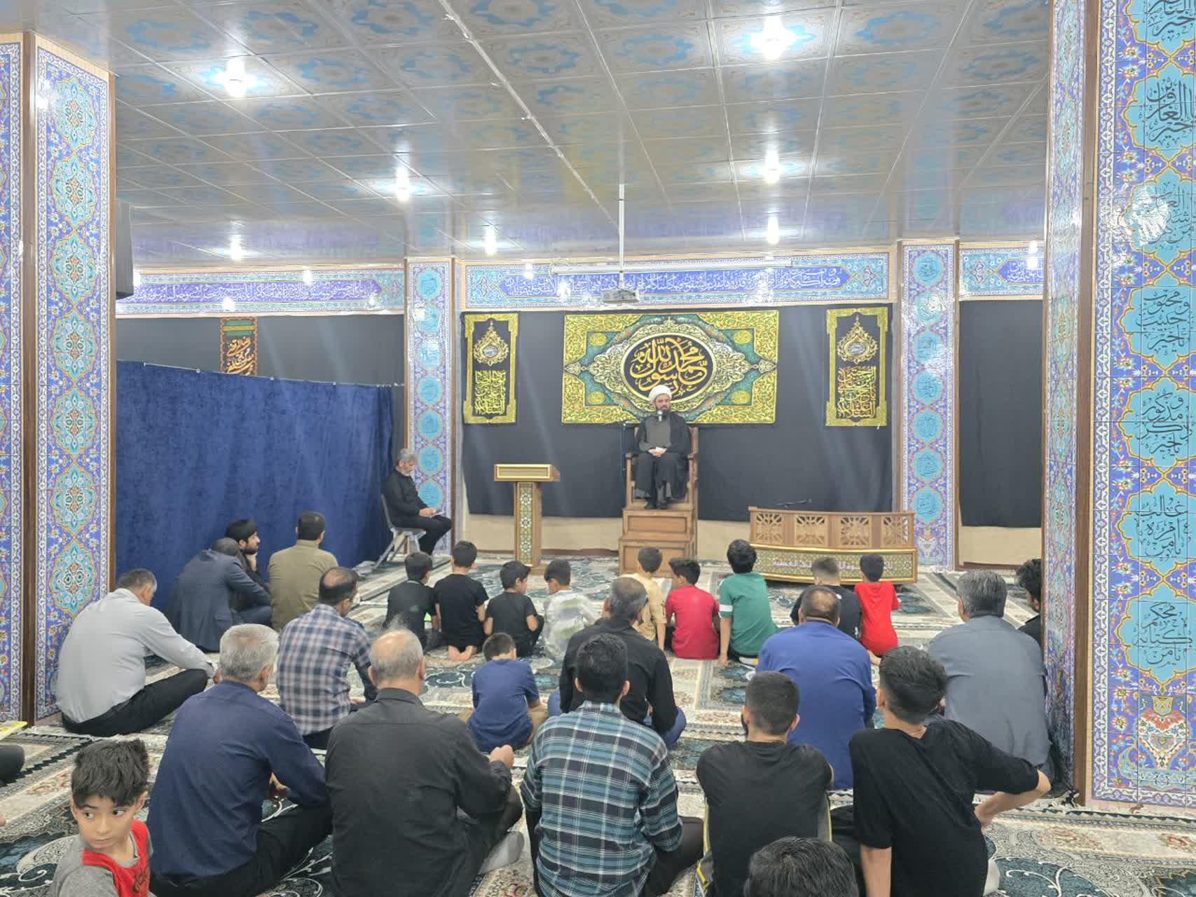 باشت عزادار پیامبر اسلام و امام حسن مجتبی (ع)