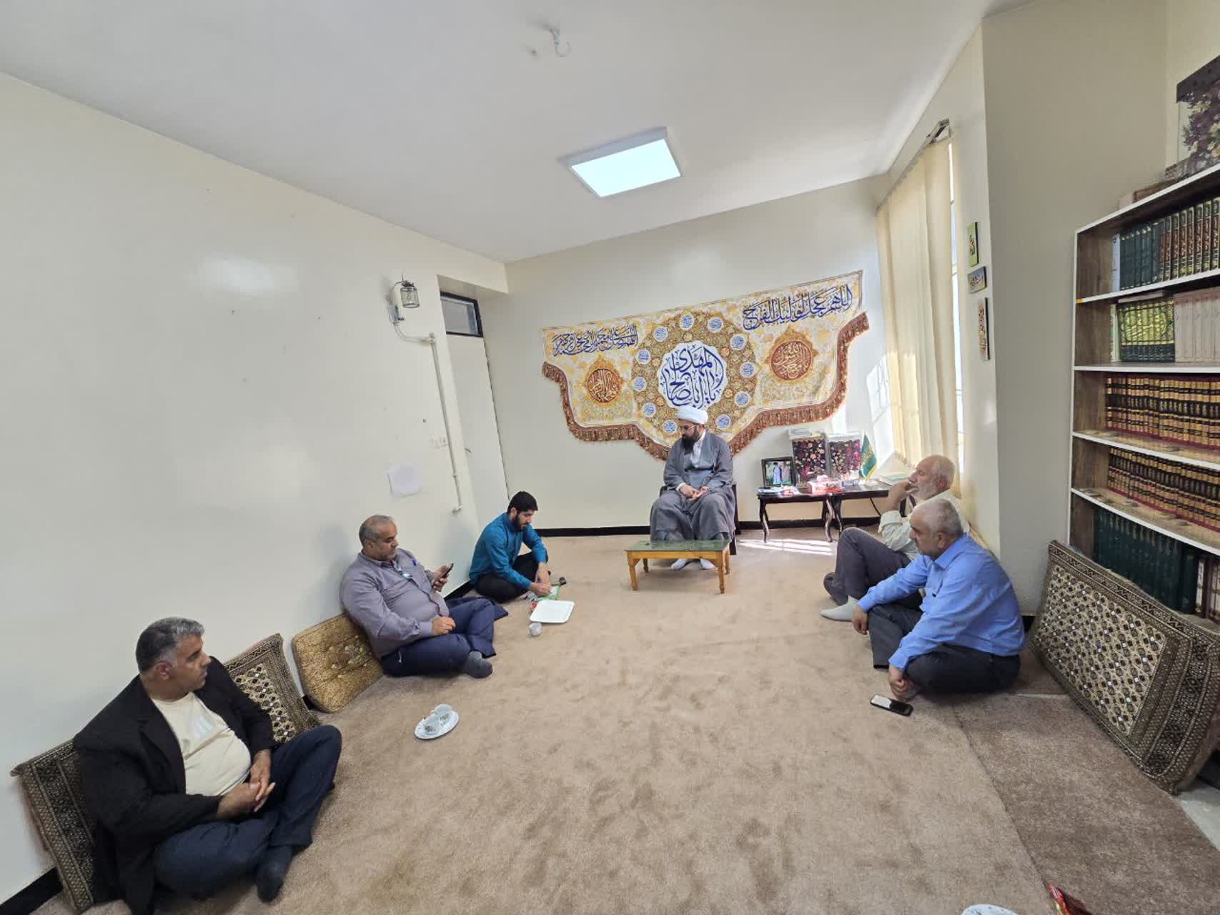 برگزاری جلسه معاونین ستاد نماز جمعه باشت با حضور امام جمعه این شهرستان